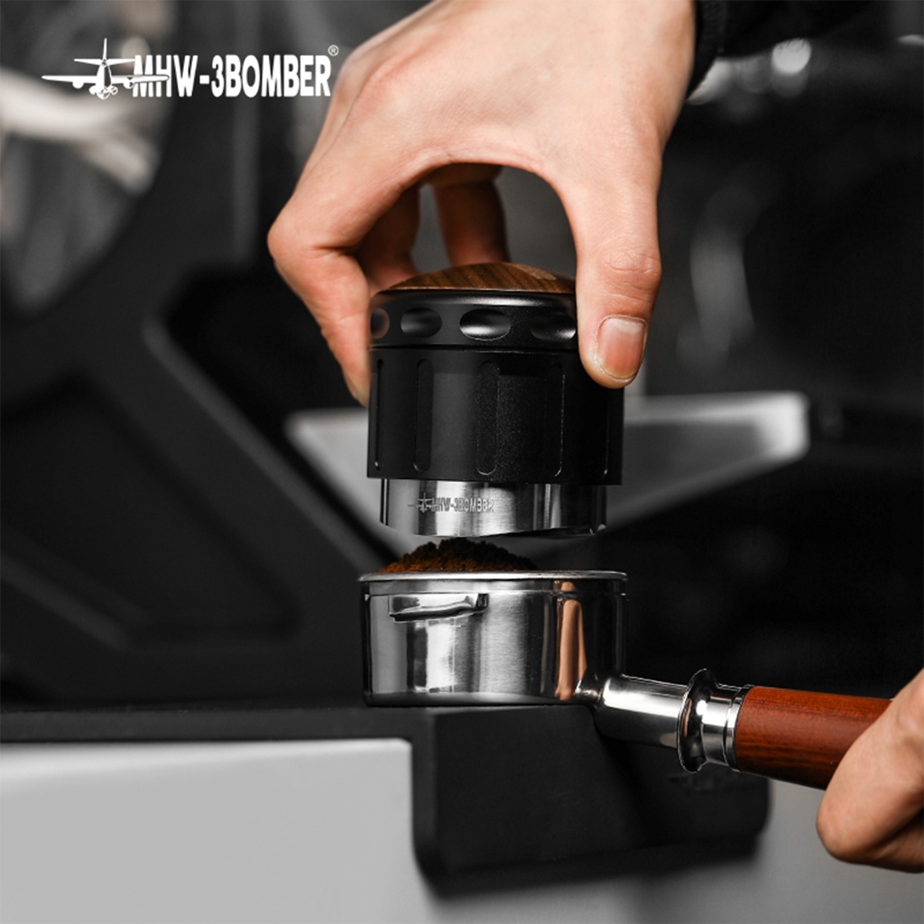 MHW-3BOMBER Gravity Coffee Distributor 58.35mm innovative cross base 