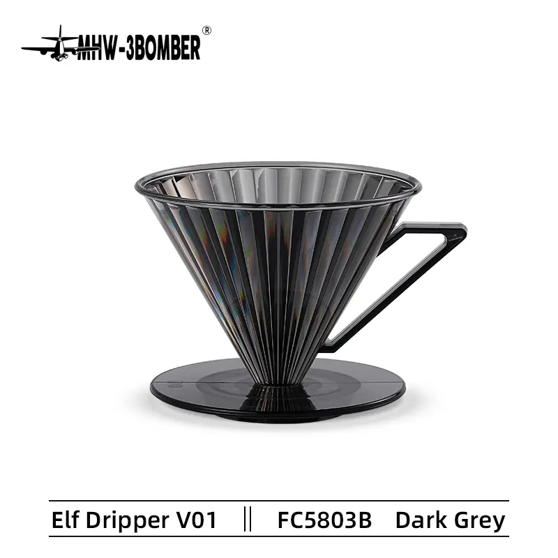 MHW-3BOMBER Elf Plastic Dripper (01)  (Black)