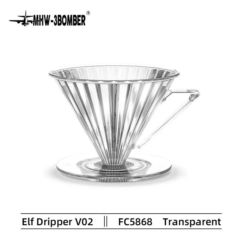 MHW-3BOMBER Elf Plastic Dripper (02)  (Black)