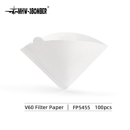 MHW-3BOMBER Paper Filter 100Pcs